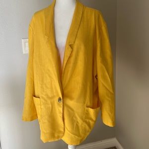 Yellow Blazer